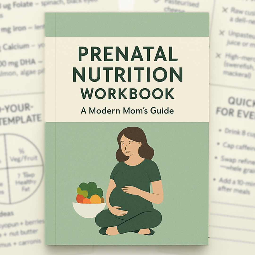 Prenatal Nutrition Workbook - WellnessBaby