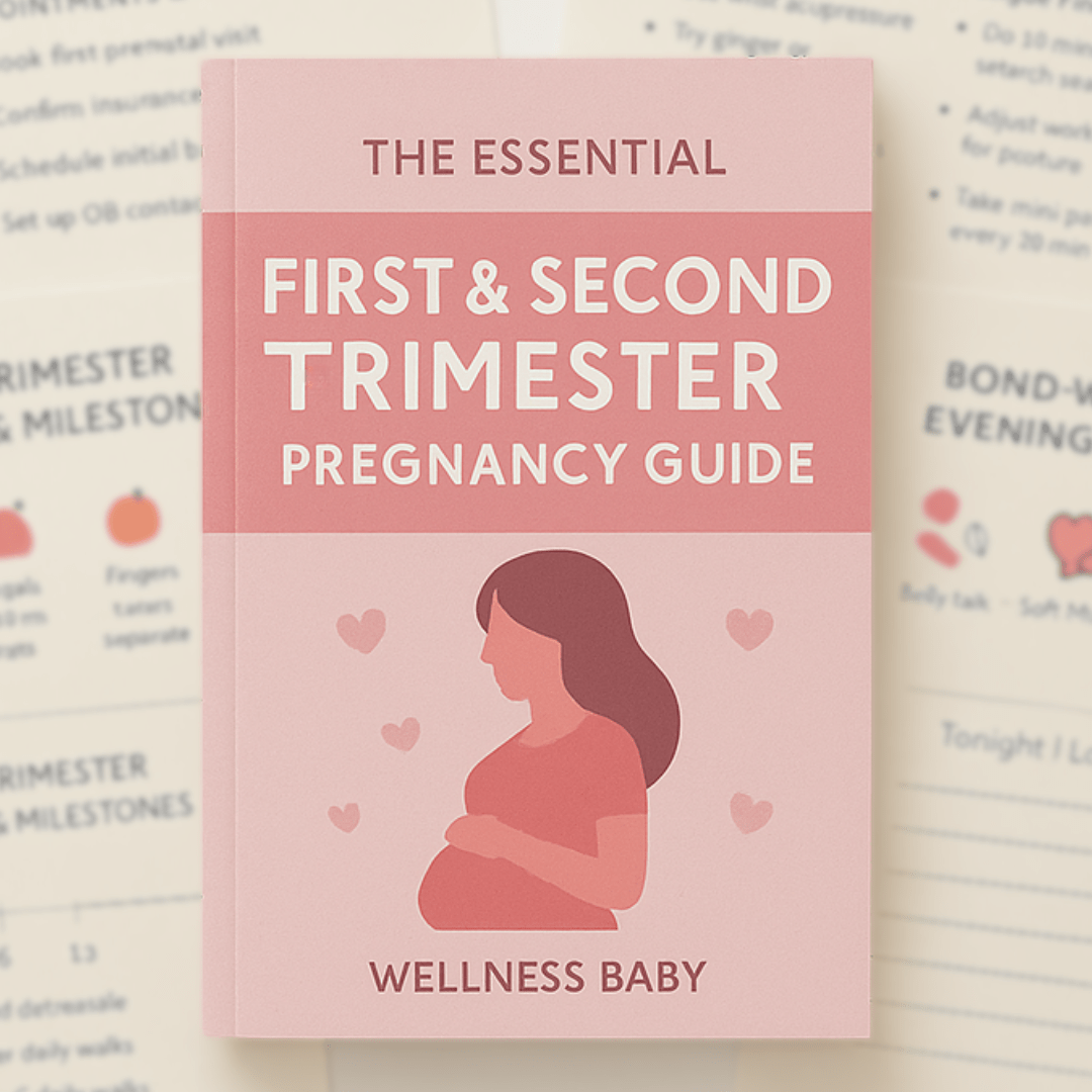 The Essential First & Second Trimester Pregnancy Guide - WellnessBaby