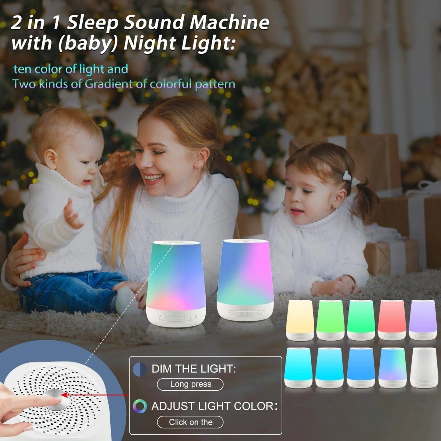 Smart Baby White Noise Machine - WellnessBaby